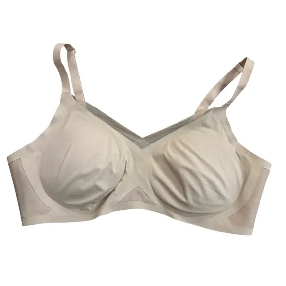 Honeylove CrossOver And Silhouette Bra Lot Of 2 Wire Free Sand Black Size XL
